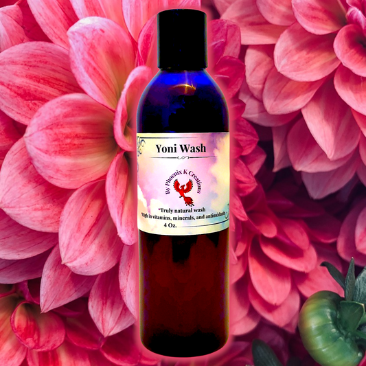 Organic Yoni Wash- Gentle, Natural, Nourishing, Hydrating.